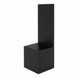 Pedestal with Straight Back 6x6x6cm