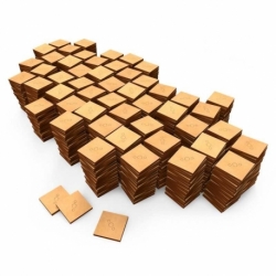 DM Bases - Square 30 mm (Pack x500)