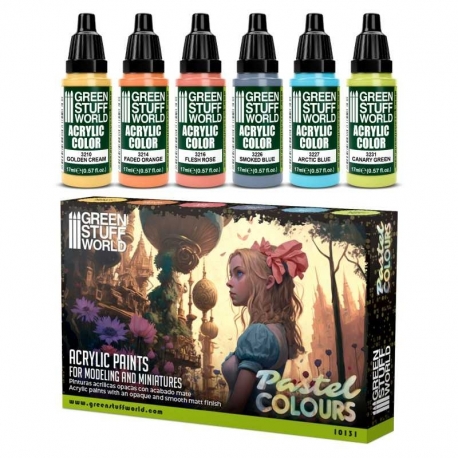 Pastel Paint Set