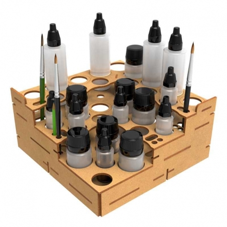 Modular Paint Organizer - STRAIGHT CORNER