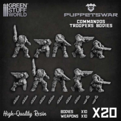 Cuerpos de soldados de comandos