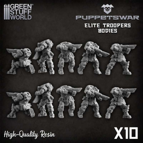 Corps of elite soldiers