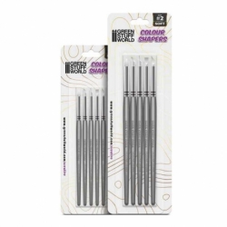 Silicone Brushes - Combo Size 0 and 2 - SOFT WHITE