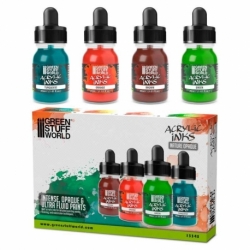 Opaque Acrylic Inks - Opaque Nature (x4)