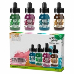 Acrylic Ink Set - Transparent Shades (x4)