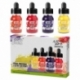Acrylic Ink Set - Transparent Fire (x4)