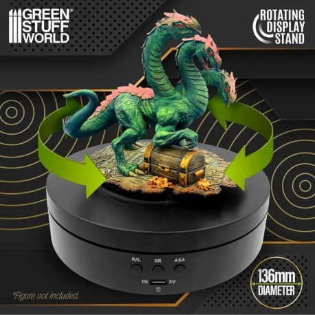 Electric swivel base 136mm