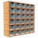 Cajonera vertical madera DM (30 cajones)