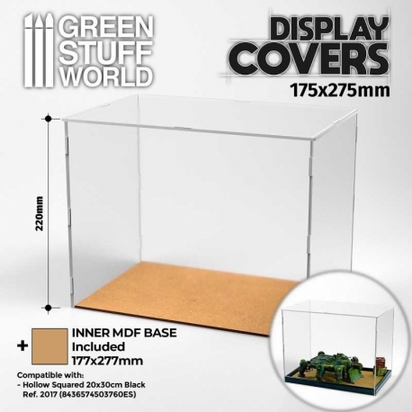 Vitrina modelismo 175x275mm