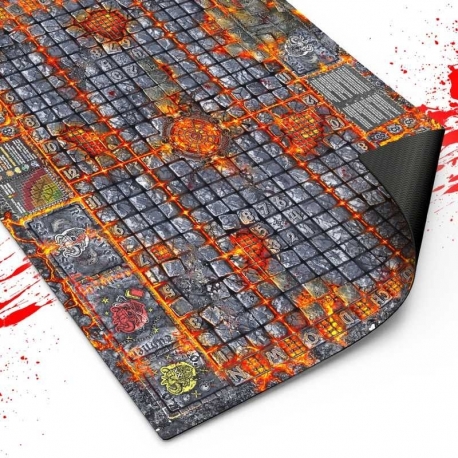 Fantasy Football Neoprene Mat - Hellcore Pitch