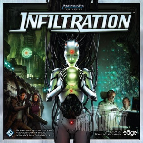 Juego de cartas Android: Infiltration de Fantasy Flight Games