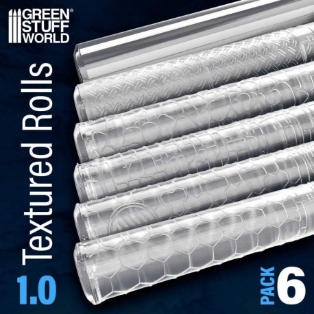 Textured Rollers - PACKx6 v1.0