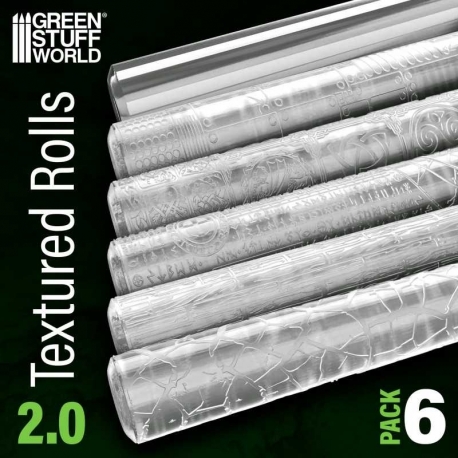 Textured Rollers - PACKx6 v2.0