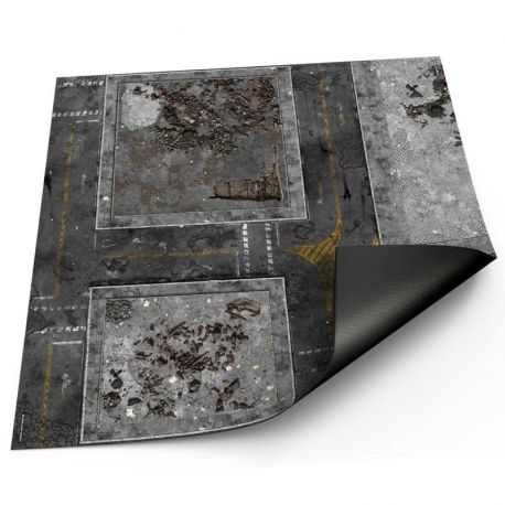Neoprene Wallpaper 120x120cm Ground Zero District