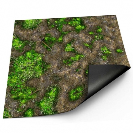Neoprene Wallpaper 120x120cm Boneblight Marsh