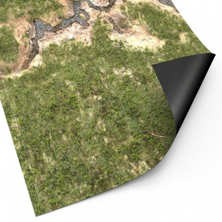 Tapete Neopreno 44x60'' Duskriver Meadows con zonas de despliegue