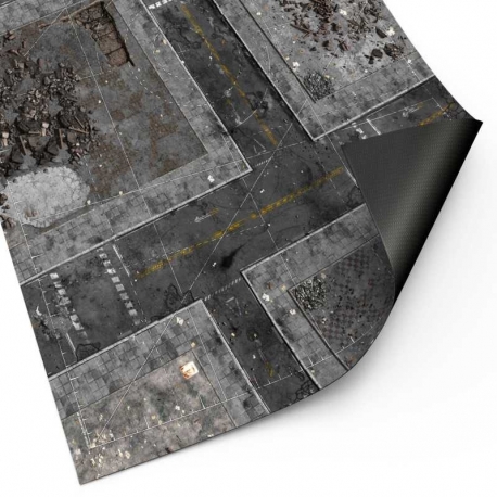 Tapete Neopreno 44x60'' Ground Zero District con zonas de despliegue