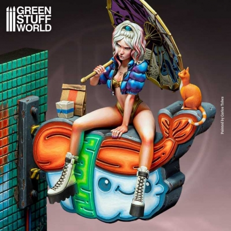 Neko Galaxy - Misty: Neon City lunch break