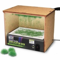 Caja Aplicadora de césped Electrostático