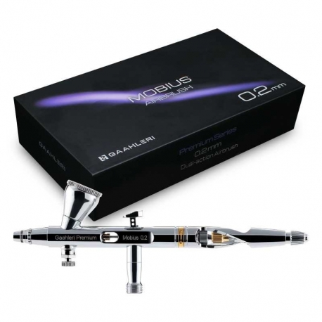 Premium Series GHPM-Mobius 0.2 mm Airbrush