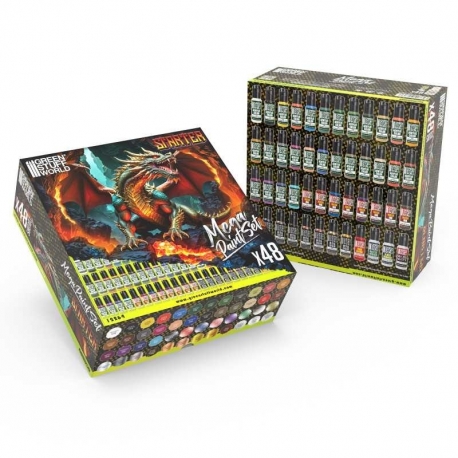 Mega Set de Iniciación Pintura Miniaturas