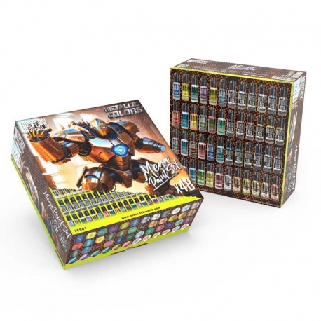 Mega Set de Pinturas Metálicas de Green Stuff World