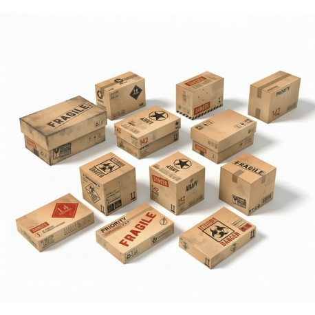 Printed Miniature Boxes - Small