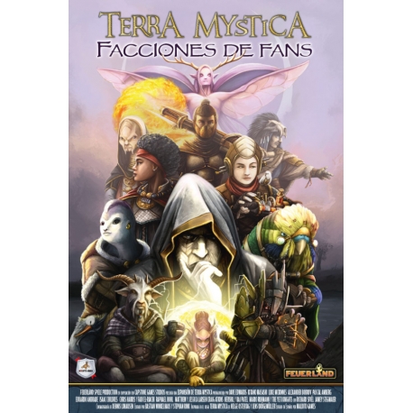 Terra Mystica: Fan Factions expansion from MalditoGames (Spanish)
