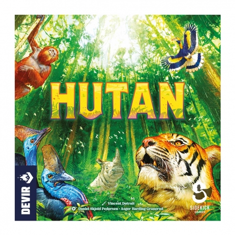 HUTAN board game from Devir (Spanish)