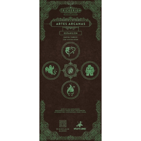 Arcane Arts Expansion for the Trickerion: Legends of Illusionism board game by Maldito Games