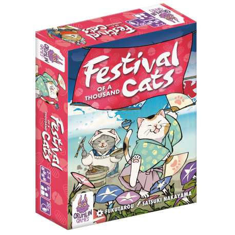 Asmodee Thousand Cats Festival card game (Spanish)