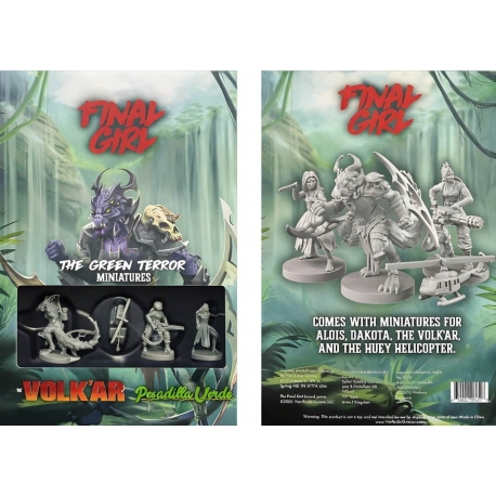 Final Girl: The Green Terror Miniatures expansion from Van Ryder Games
