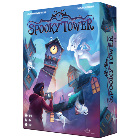 Spooky Tower board game from Repos Production (Spanish)