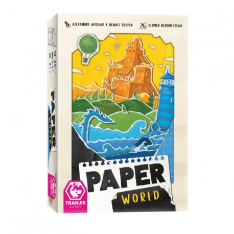 Juego de cartas Paper World de Tranjis Games