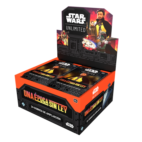Star Wars Unlimited - A Lawless Time Booster Display (24) (Spanish) TCG from Fantasy Flight Games
