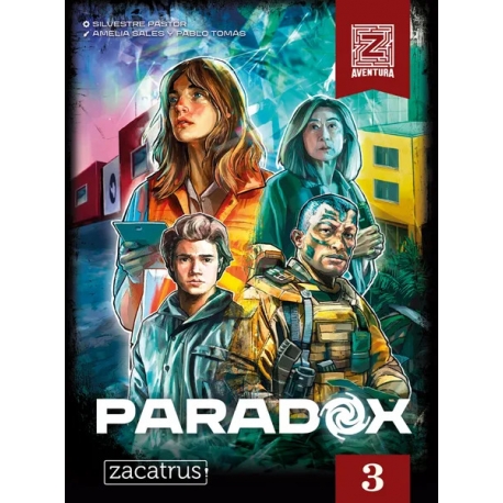 Juego de mesa Aventura Z: Vol. 3 Paradox de Zacatrus