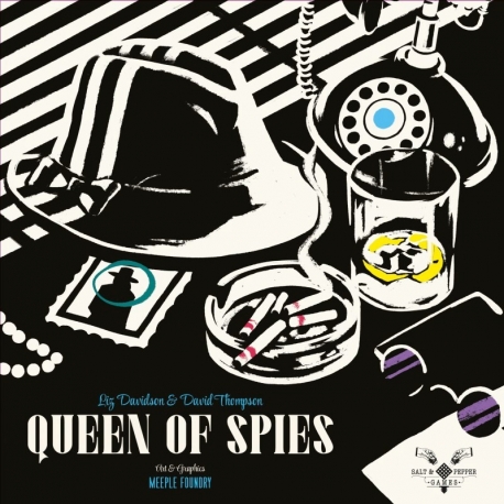 Queen of Spies card game from Salt and Pepper Games (Spanish)