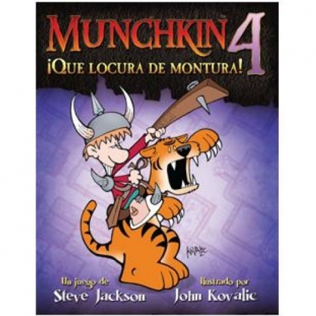 Munchkin 4: ¡Qué locura de montura!