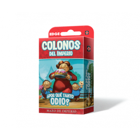 Expansión del juego Colonos del imperio con nuevas localizaciones y nuevos recursos.
