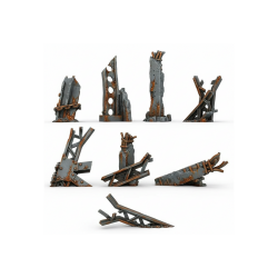 Industrial Metal Beams 1:48-1:35