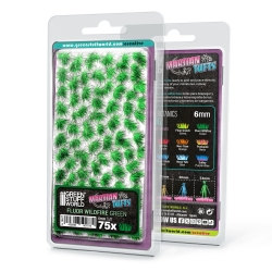 Alien Grass Plants - Fluorescent WILDFIRE GREEN