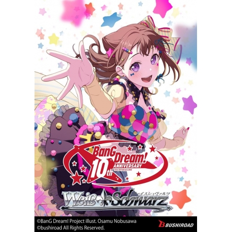 Weiß Schwarz - BanG Dream! 10th Anniversary! Premium Booster Display (6 Packs) (English) from Bushiroad