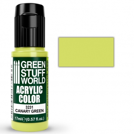 Pintura Acrílica CANARY GREEN