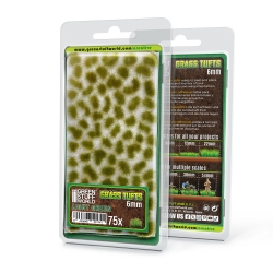 Grass Tufts - 6 mm - Light Green