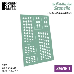 Self-adhesive insoles - Harlequin S - 6x3mm