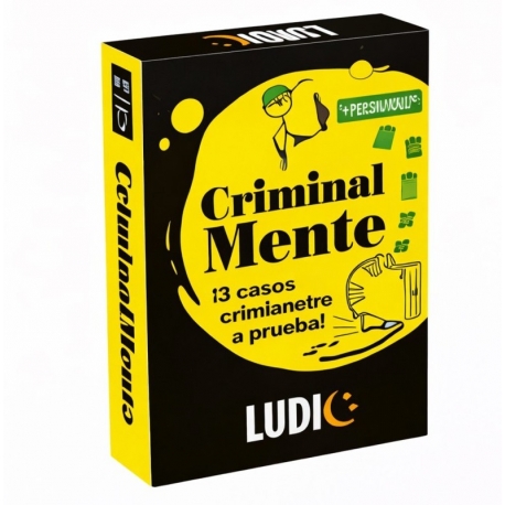 Criminally card game from Lúdilo (Spanish)