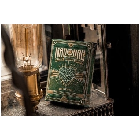 Theory 11 Playing Cards National Green