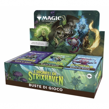Magic the Gathering I Segreti di Strixhaven Caja de Sobres de Juego (30) (Italiano)