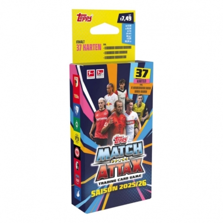Bundesliga Match Attax Cartas Coleccionables 2025/26 Eco Pack