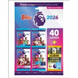 Premier League 2025/26 Cartas Coleccionables Mega Multipack
